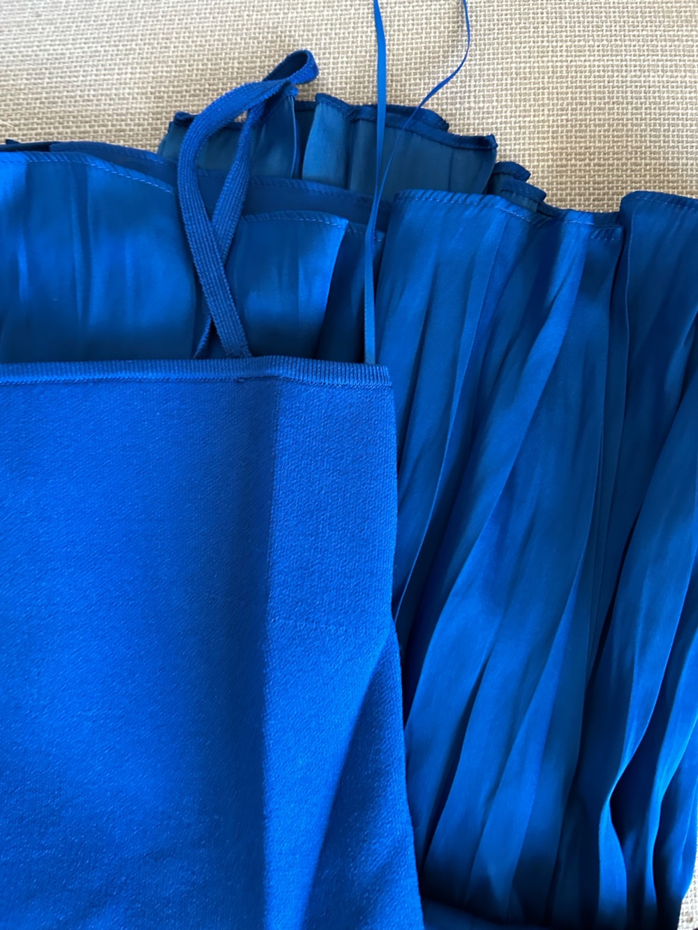 La Ligne Estelle Midi Dress XSmall Cobalt Blue - Picture 6 of 10